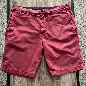 Banana Republic Factory Chino Shorts 34 Waist in Nantucket Red